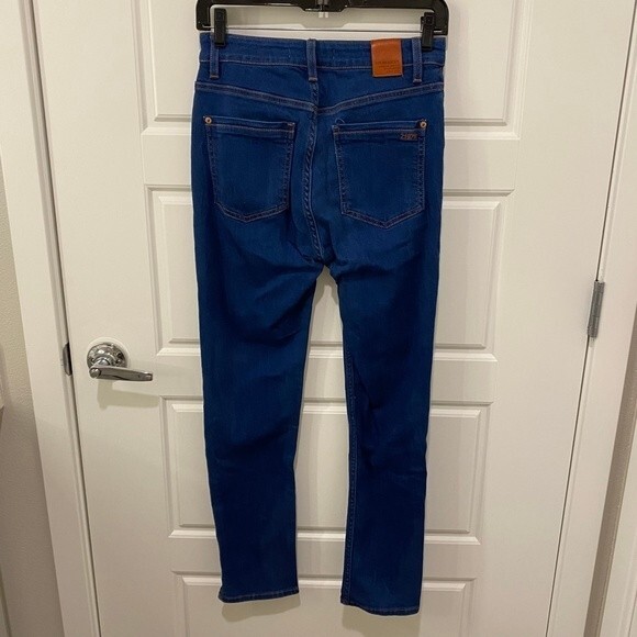 Zara Basic Women's Z1975 Mexico High Rise Skinny Stretch Denim. Blue. Size 10. - Picture 5 of 11